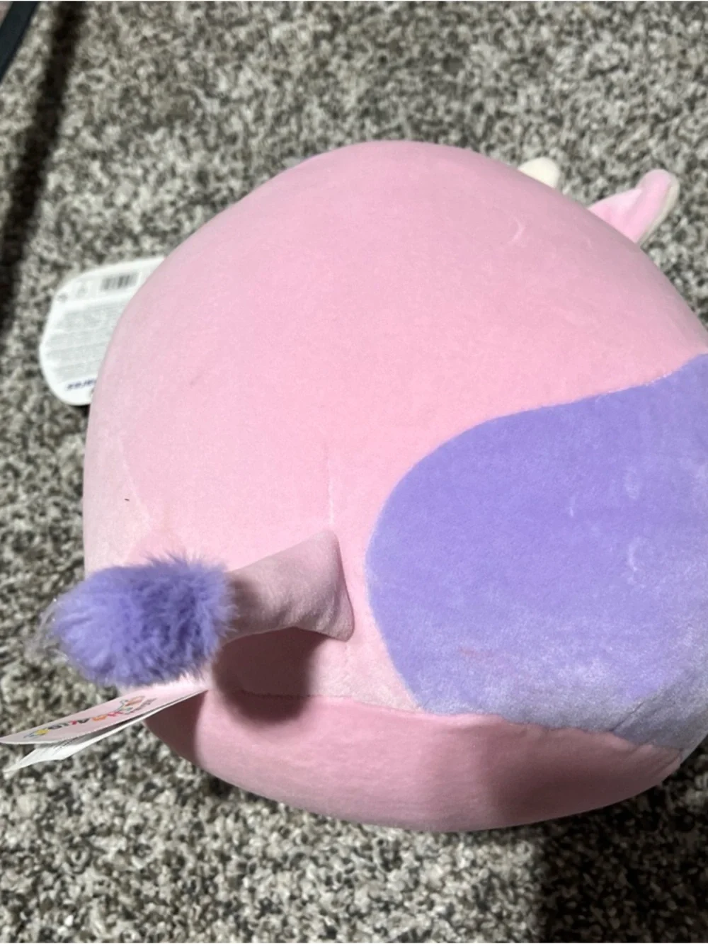 Squishmallow 8 inch Patty the Winking Cow Valentines 2025 NEW w Tags - Picture 4 of 5